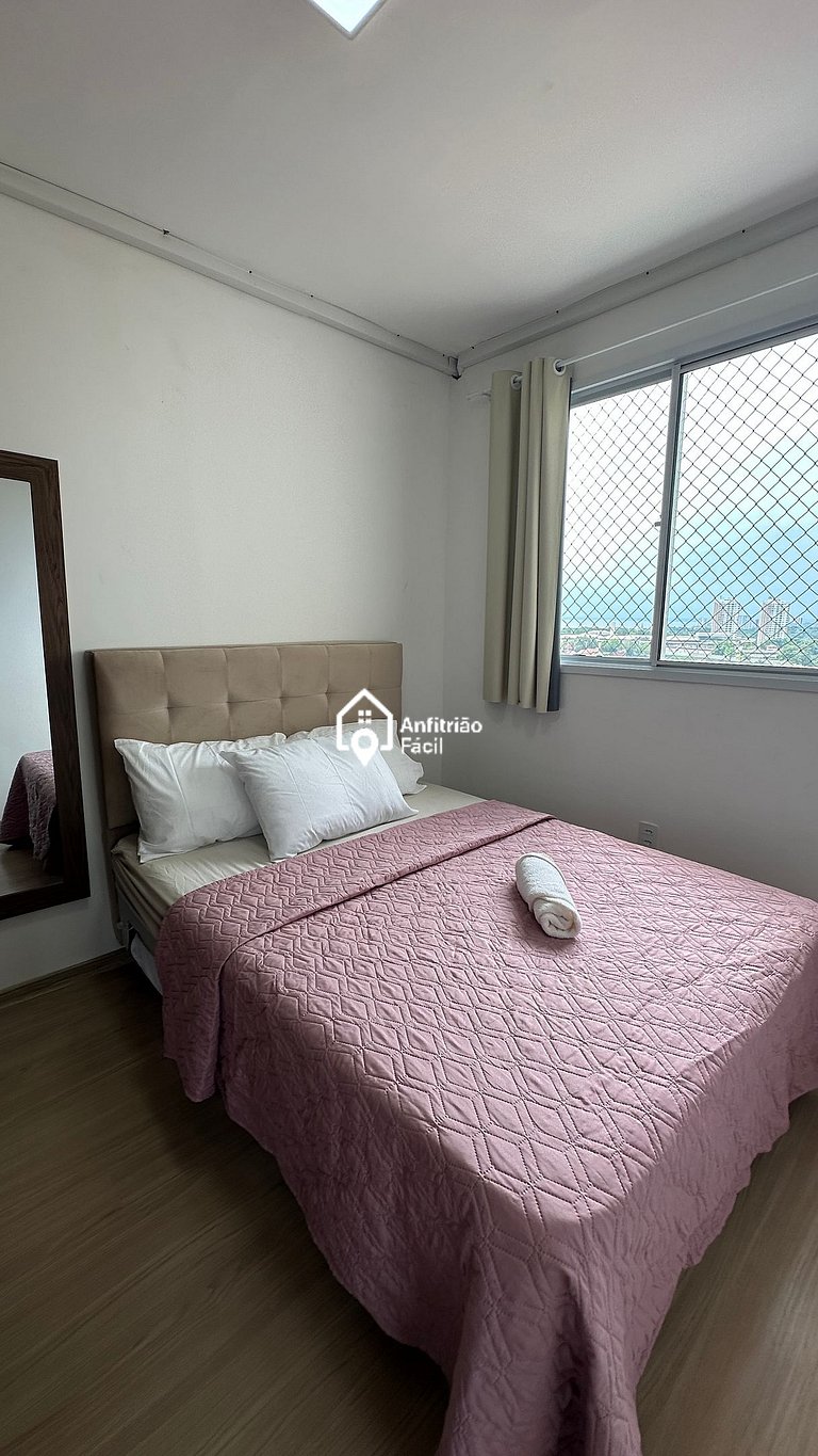 Apto. 2 Quartos c/ Vista Rio Negro - Ponta Negra