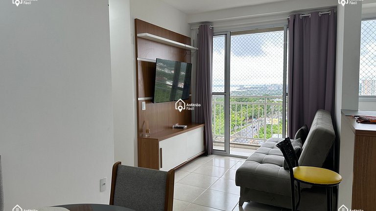 Apartamento Vista Rio Negro em Ponta Negra | Manaus