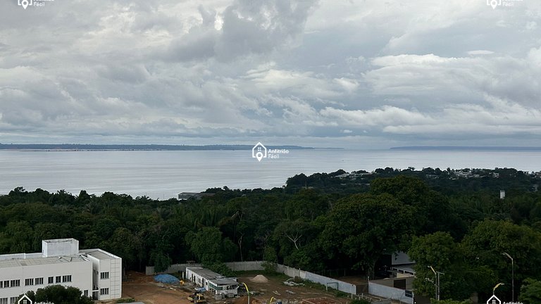 Apto. 2 Quartos c/ Vista Rio Negro - Ponta Negra