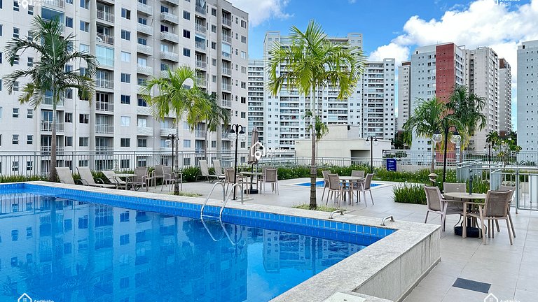 Apartamento Vista Rio Negro em Ponta Negra | Manaus